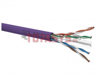 Instalační kabel Solarix CAT6 UTP LSOH D<sub>ca</sub>-s2,d2,a1 305m/box SXKD-6-UTP-LSOH