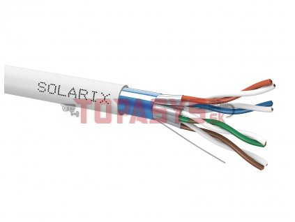 Instalační kabel Solarix CAT6A FFTP LSOH D<sub>ca</sub>-s2,d2,a1 500m SXKD-6A-FFTP-LSOH