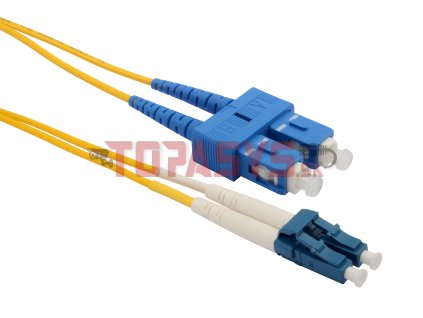 Patch kabel 9/125 LCupc/SCupc SM OS 1m duplex SXPC-LC/SC-UPC-OS-1M-D