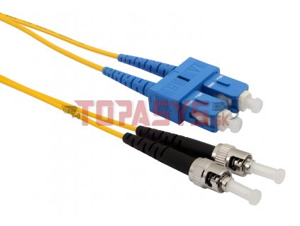 Patch kabel 9/125 SCupc/STupc SM OS 2m duplex SXPC-SC/ST-UPC-OS-2M-D