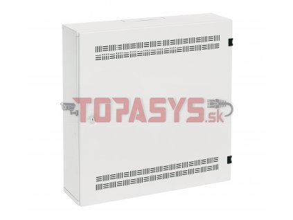 Rozvaděč SOHO LC-18 s lištami 2U, 4U a 11U, 550x550x150mm bílá RAL9003