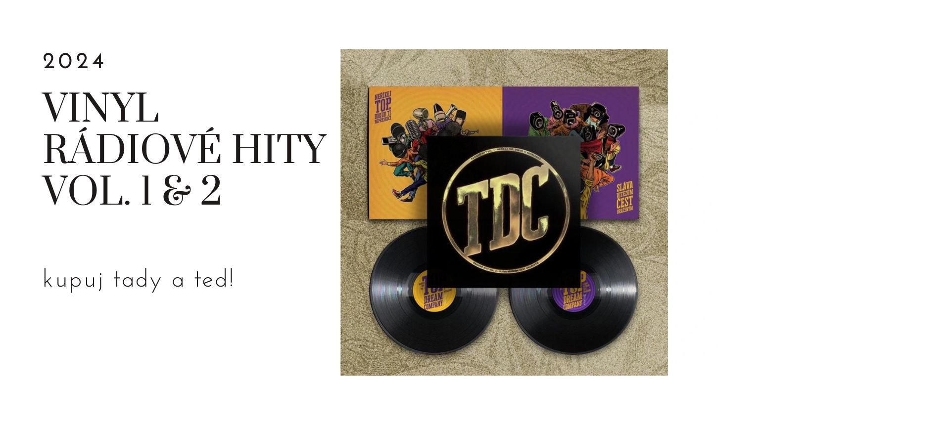 Nový Vinyl Rádiové Hity Vol. 1 & 2