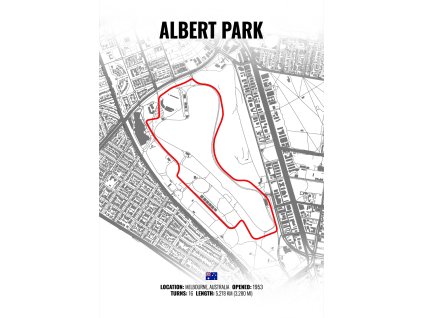 Albert Park white