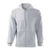 Trendy Zipper-světle šedý melír