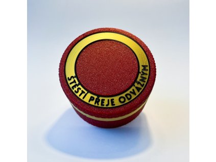 Dárkový labyrintový krabička - Červená