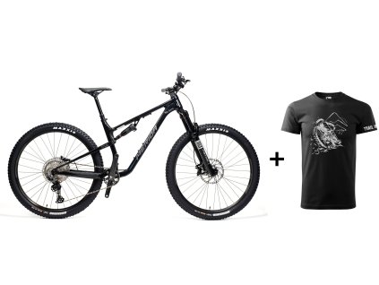 ONE-TWENTY TRAIL HUNTER EDITION-CZ Glossy Black(Silver) + triko TH zdarma (Velikost SHORT)