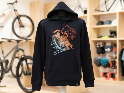 Trail Hunter mikina modrá