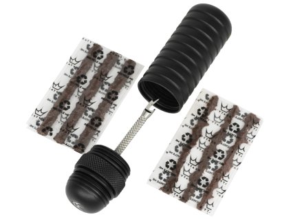 Holeshot Tyre Plugger Hero Matte Black Opravná sada na bezdušové pláště