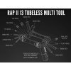 Lezyne RAP II 13 Tubeless multi tool 2