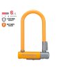 KRYPTONITE zámek Kryptolok Mini 7 + Flex Frame oranžová