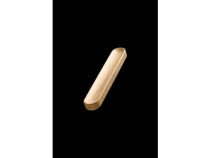 Shelf (Materiál Dub, Povrch Čirý lak, Rozteč 128)