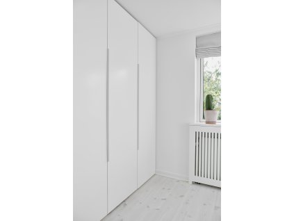 Edge Straight (1 200 mm) (Materiál Hliník, Povrch Matná bílá NCS 0500, Rozteč 6x160)