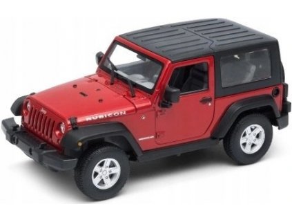 welly jeep wrangler cerveny 22489H