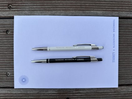 Marking pencil with TUL logo