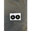 Vinyl record earrings