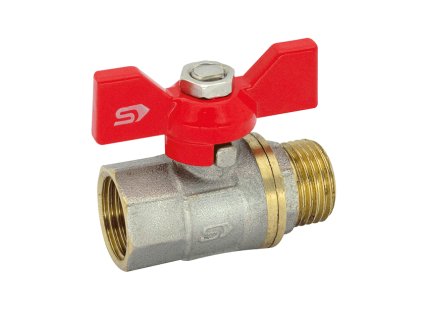 Kulový kohout  FM  motýl 3/4"
