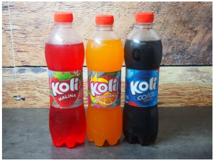 Koli malina pomeranc cola