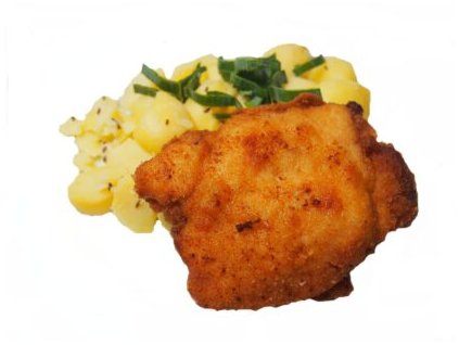 Kureci rizek Cordon Blue varene brambory