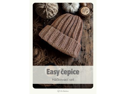 Set easy čepice - Béžová