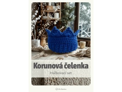 Set čelenka pro děti - Modrá, 2r