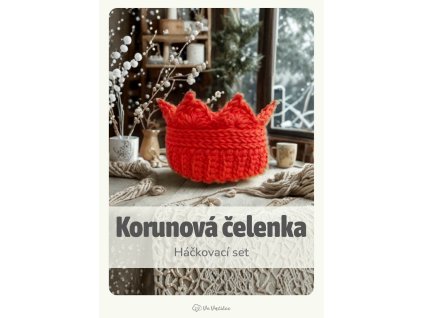 Set čelenka pro děti - Červená, 2r