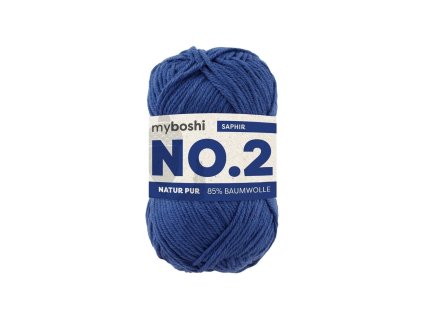 24 Zafír klubko Myboshi příze No.2 Saphir W2590