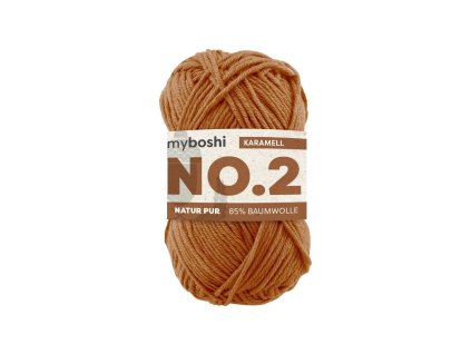25 Karamel klubko Myboshi příze No.2 Karamell W2730