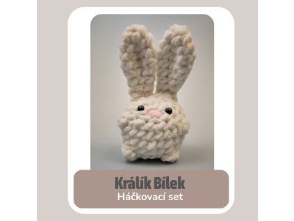 Háčkovací set Králík Bílek