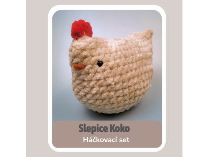 Háčkovací set Slepice Koko