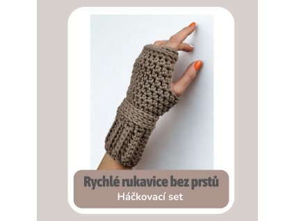 Háčkovací set Rychlé Rukavice