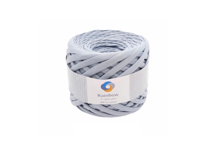 Tričková šňůra Rainbow yarn Šedá