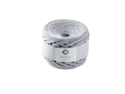 Rainbow yarn Šedý melír
