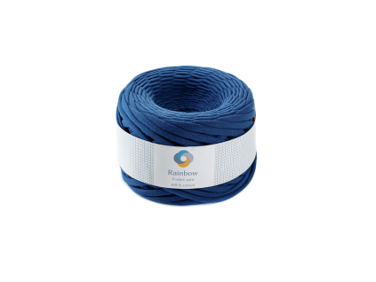Tričková šňůra Rainbow yarn Modrá