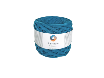 Rainbow yarn Akvamarín