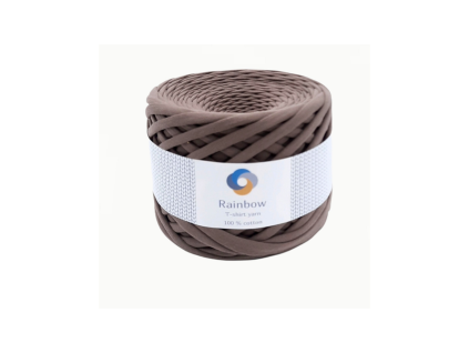 Rainbow yarn Čokoláda