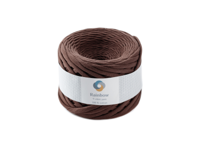 Rainbow yarn Hnědá