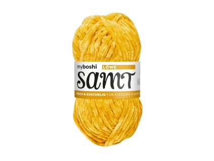 05 Lev klubko Myboshi Příze Samt Löwe W813