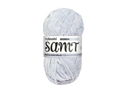 22 Tuleň klubko Myboshi Příze Samt Robbe W893
