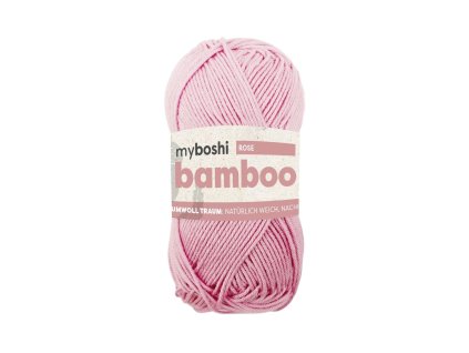 05 Rose klubko Myboshi Příze Bamboo Rose WB238