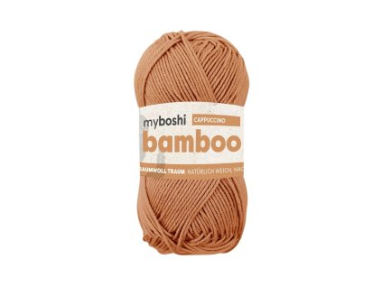 16 Capuccino klubko Myboshi Příze Bamboo Capuccino WB273