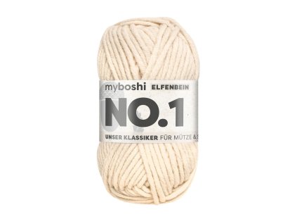 Příze myboshi NO.1 Slonová kost