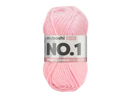 08. Růžová klubko Myboshi příze No.1 Rose 2