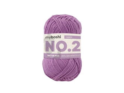 06 Candy klubko. Myboshi příze No.2 Candy W2610