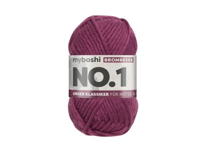 16. Ostružina klubko Myboshi příze No.1 Brombeere 2
