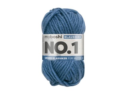 Borůvka klubko Myboshi příze No.1 Blaubeere 2
