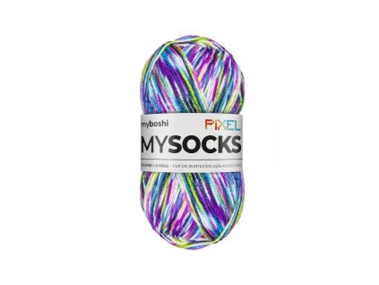 04. Dotty klubko Myboshi příze Mysocks Pixel Dotty