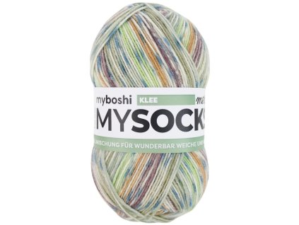 Jetel klubko Myboshi příze Mysocks merino Klee