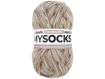 Tráva marram klubko Myboshi příze Mysocks merino Strandhafer