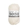 01 Bílá klubko Myboshi Příze 50:50 Weiss W991