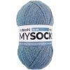 Modrá klubko Myboshi příze Mysocks merino Blau